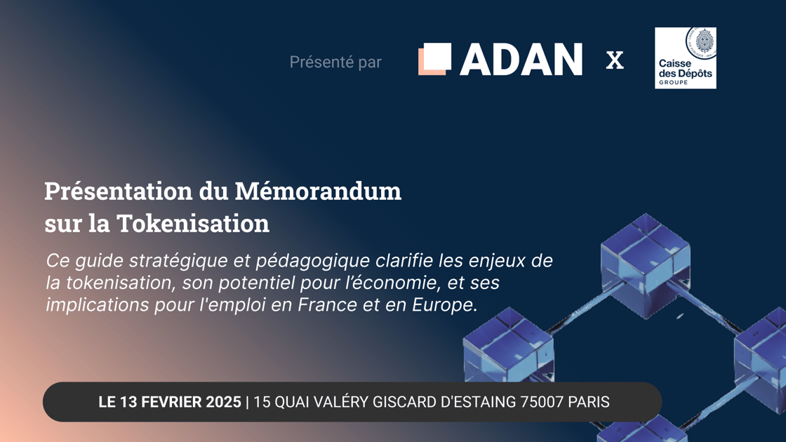 Présentation du Mémorandum sur la Tokenisation (4)